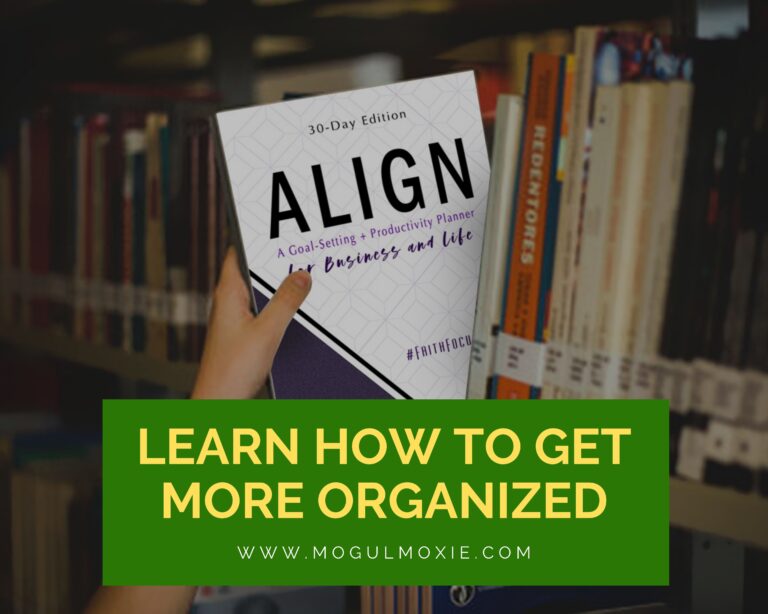 Learn How to Get More Organized